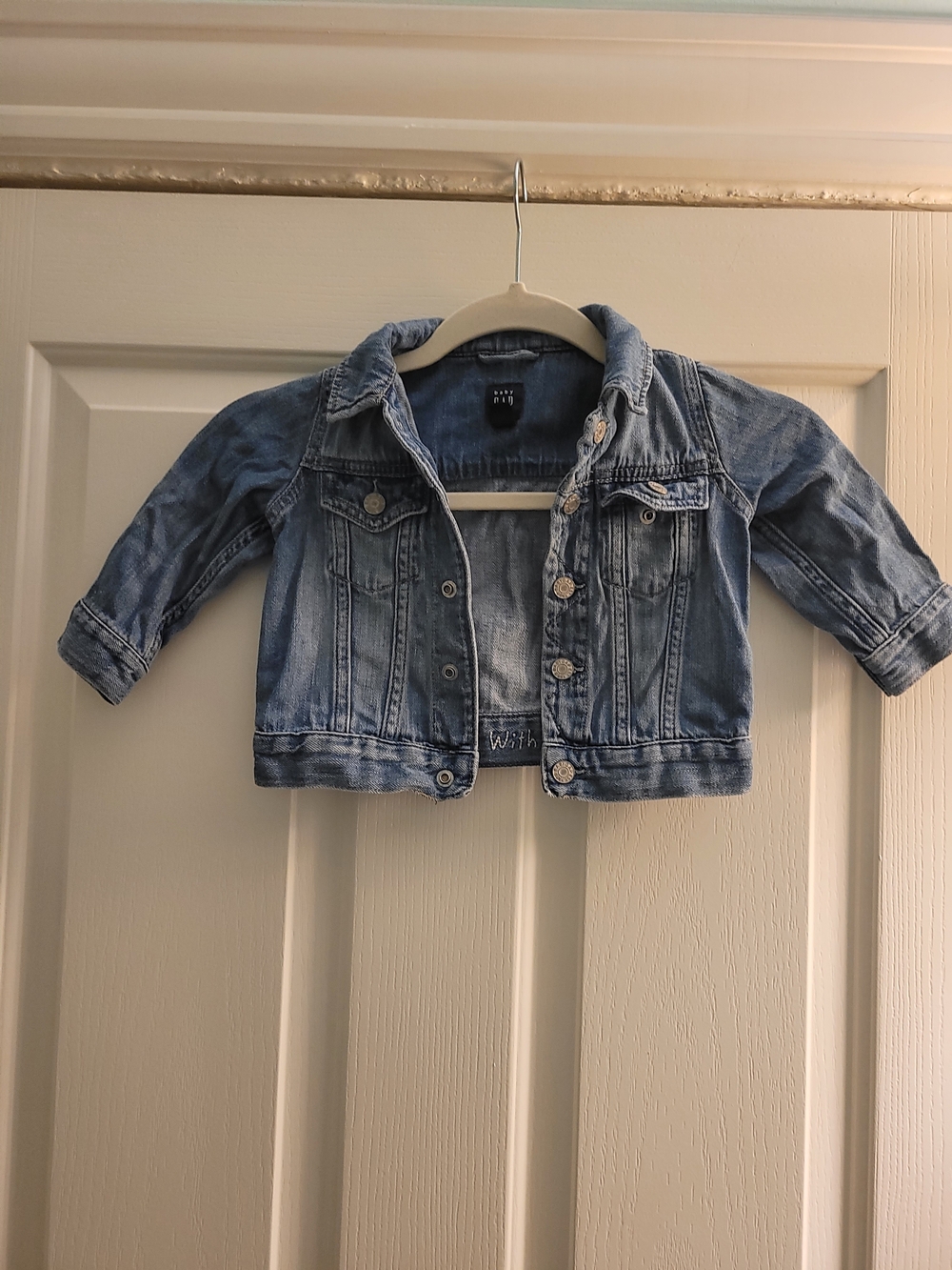 GAP Light Wash Baby Denim Jacket